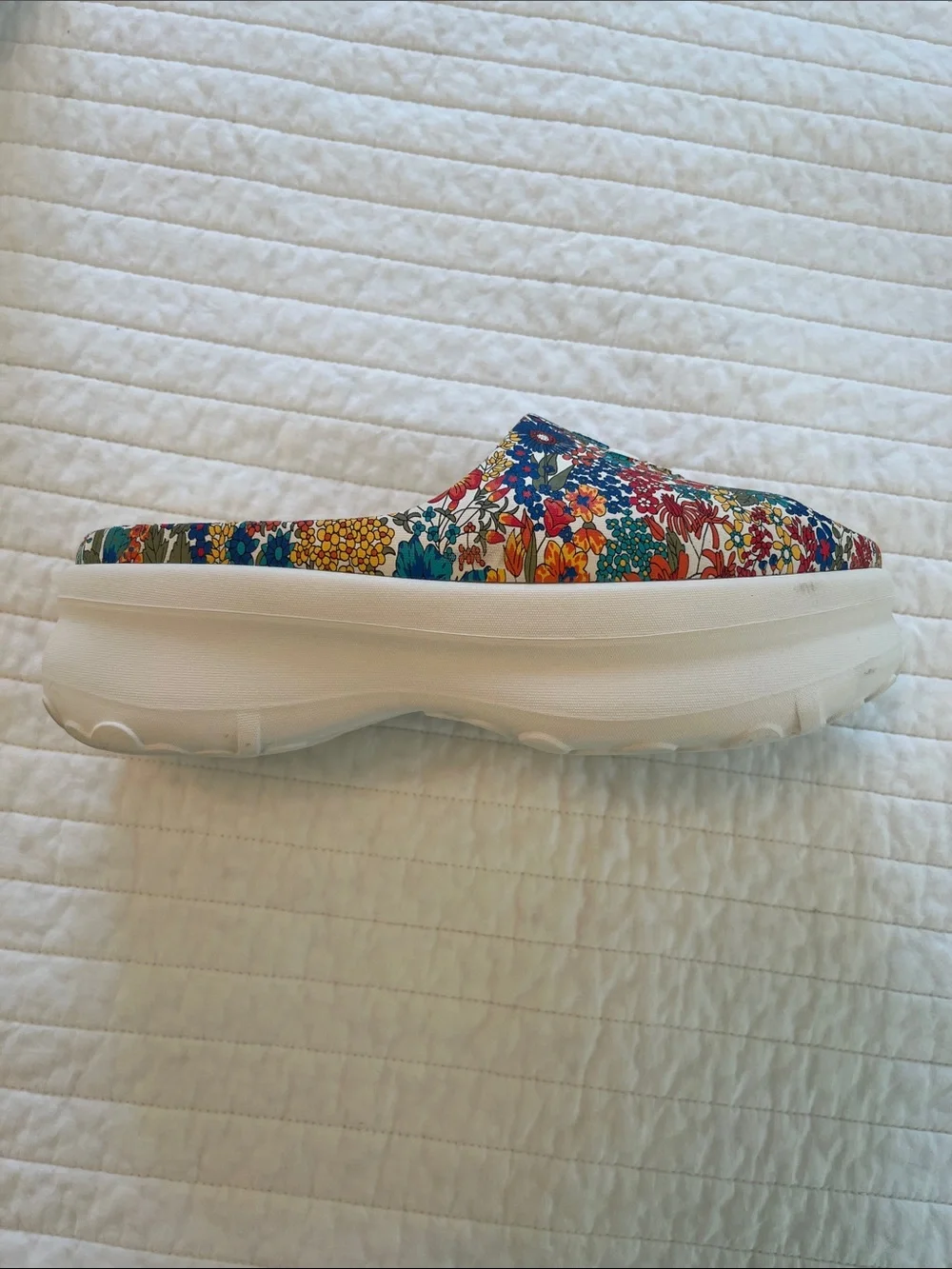 Adidas AdiFOM Stan Smith x Liberty of London Floral Platform Slides